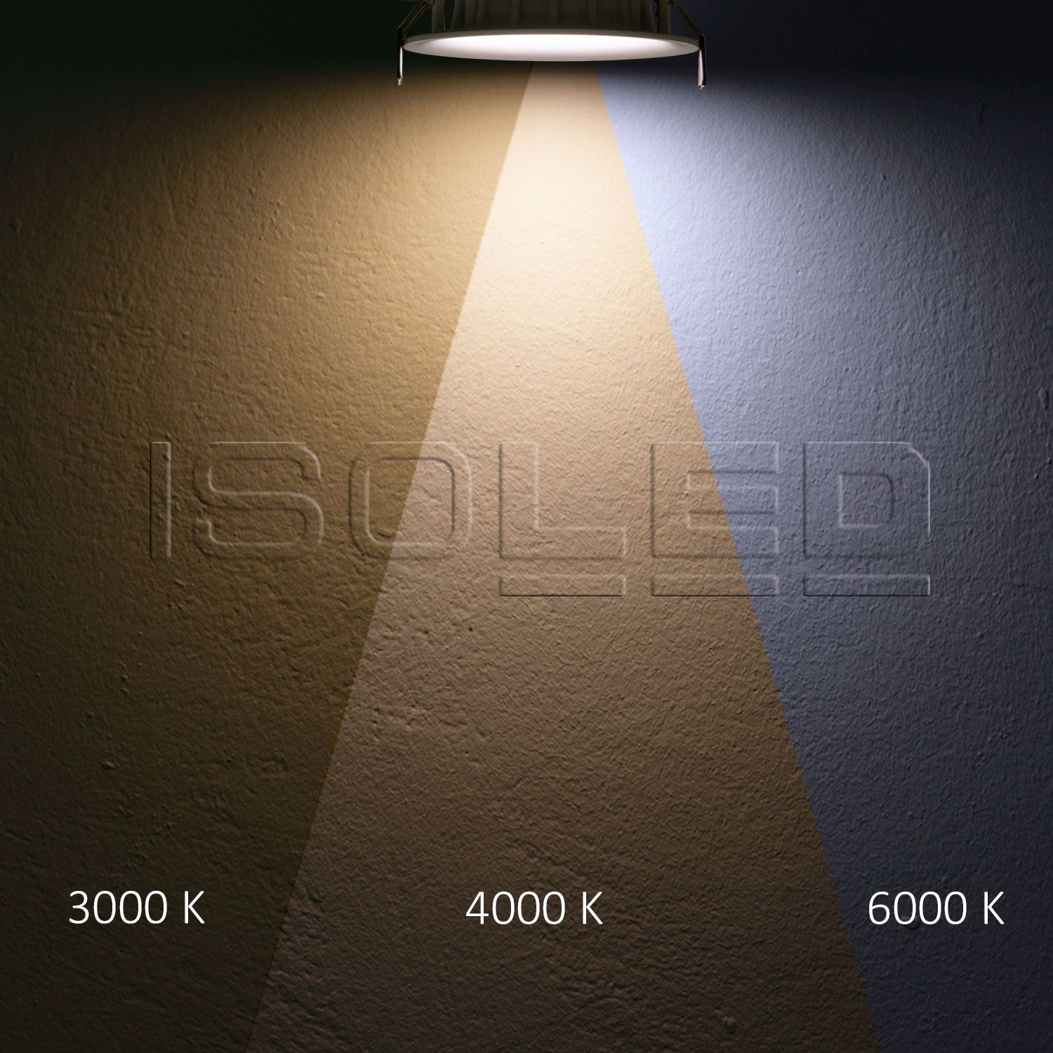 ISOLED LED Downlight Reflektor 18W, 60°, 150lm/W, UGR