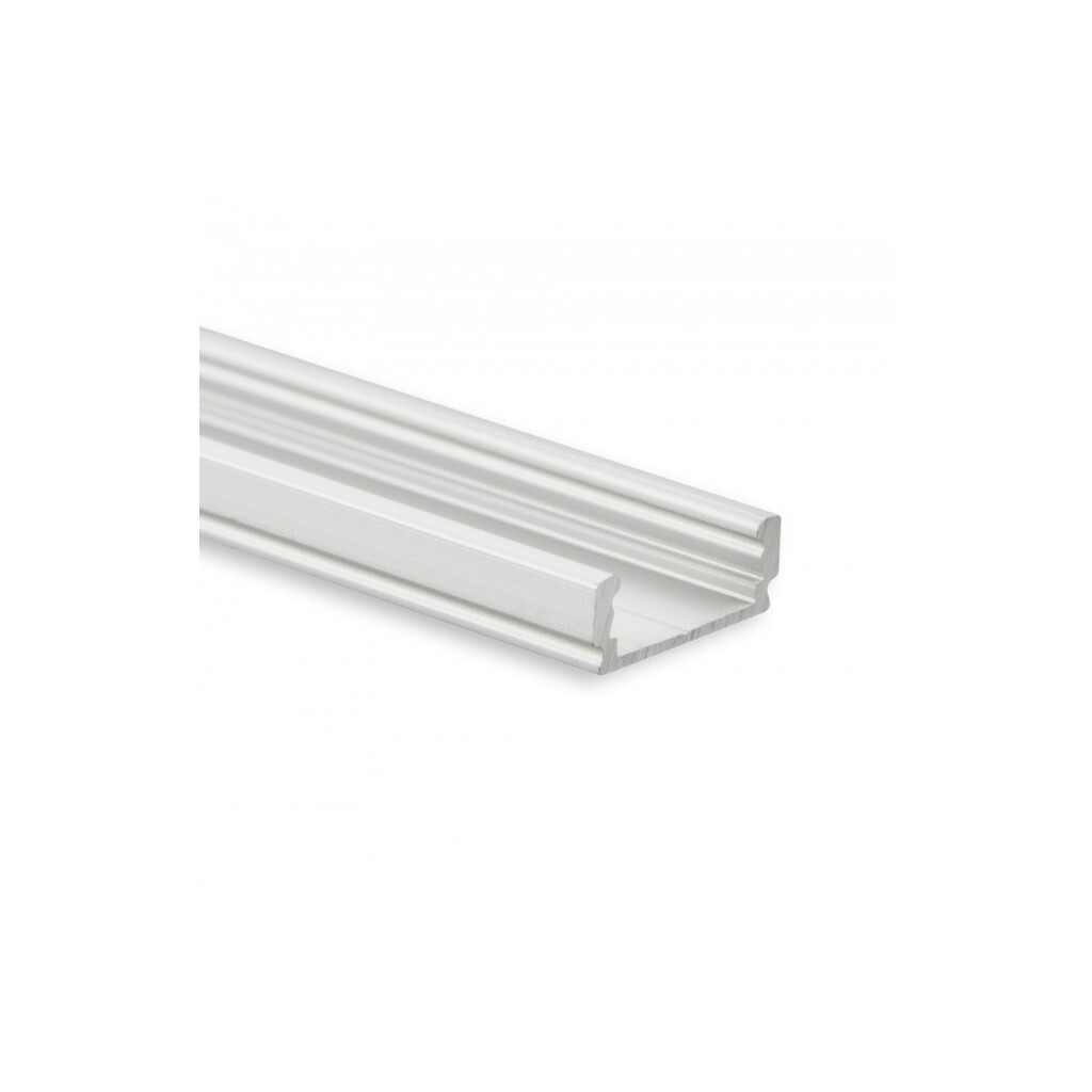 Emilum PL1 LED AUFBAU-Profil 200 cm, flach, LED Stripes max. 12 mm Emilum PL1 LED AUFBAU-Profil 200 cm, flach, LED Stripes max. 12 mm - Produktbild 1