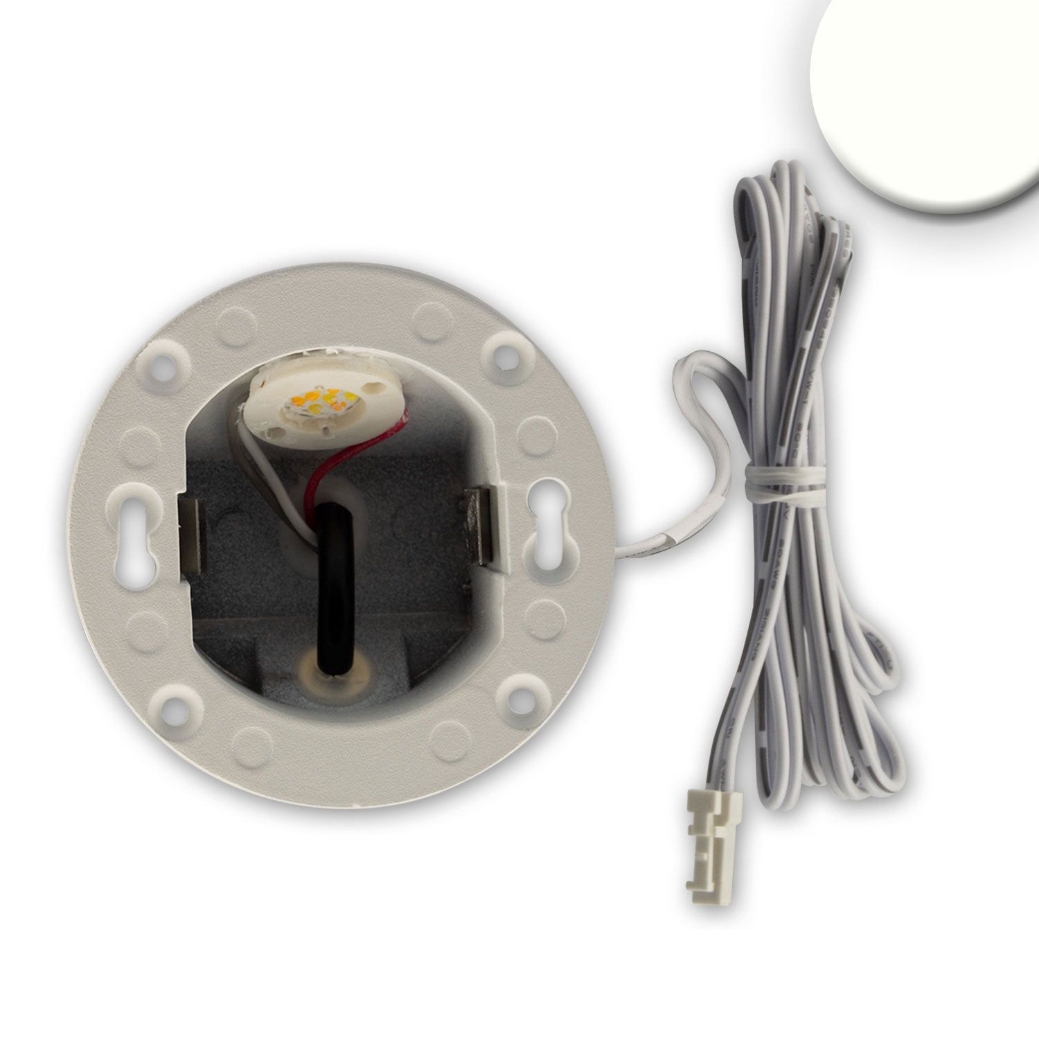 ISOLED LED Wandeinbauleuchte Sys-Wall68 MiniAMP 24V, 3W, 4000K, inkl. Einputzdose (exkl. Cover) - 1