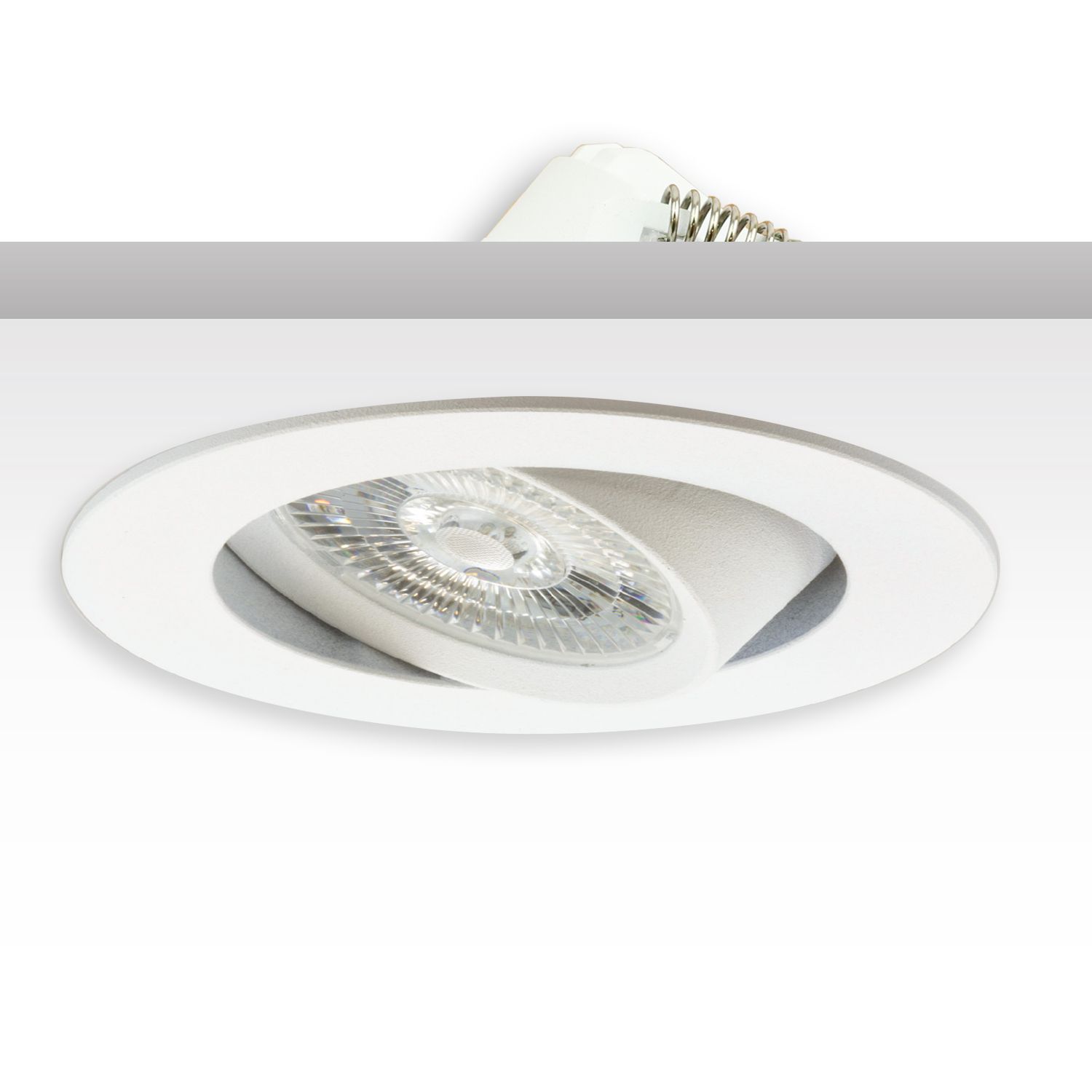 ISOLED LED Einbauleuchte Sunset Slim68 weiß, rund, 9W, 1800-2800K, Dimm-to-warm - 2