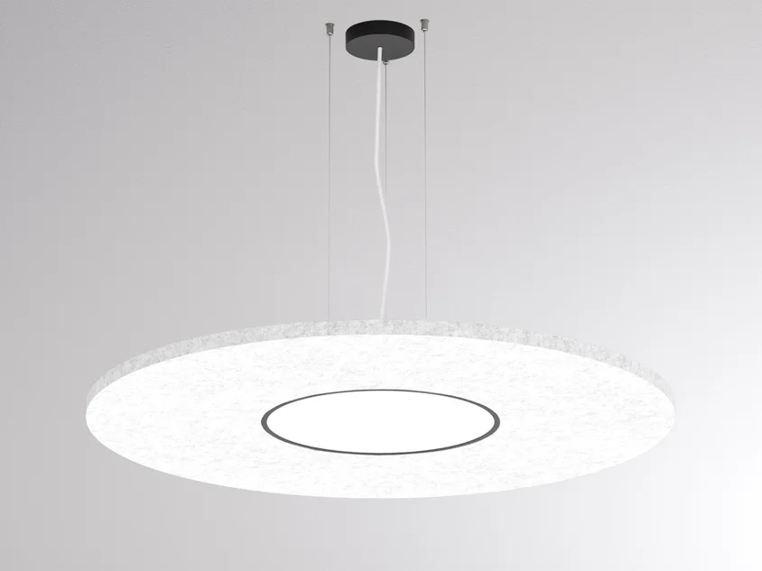 Molto Luce BOARD ROUND BIDO (weiß meliert) - 1