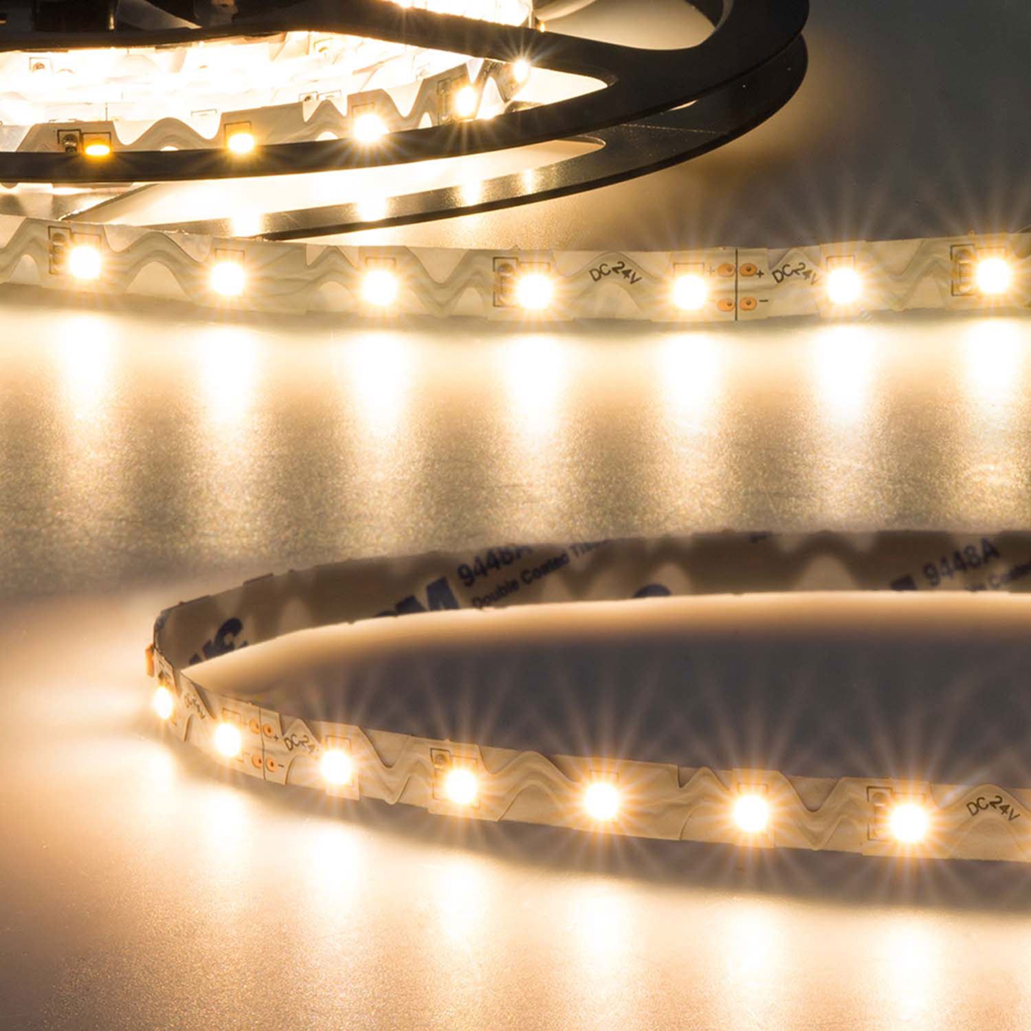 ISOLED LED CRI927 Flexband Curve, 24V 12W, IP20, 2700K, für Winkel und Ecken, 5m Rolle, 60 LED/m ISOLED LED CRI927 Flexband Curve, 24V 12W, IP20, 2700K, für Winkel und Ecken, 5m Rolle, 60 LED/m - 1
