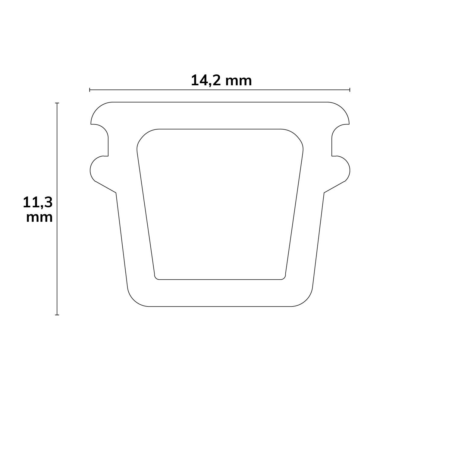 ISOLED Schutzcover C1S soft 500cm - 2