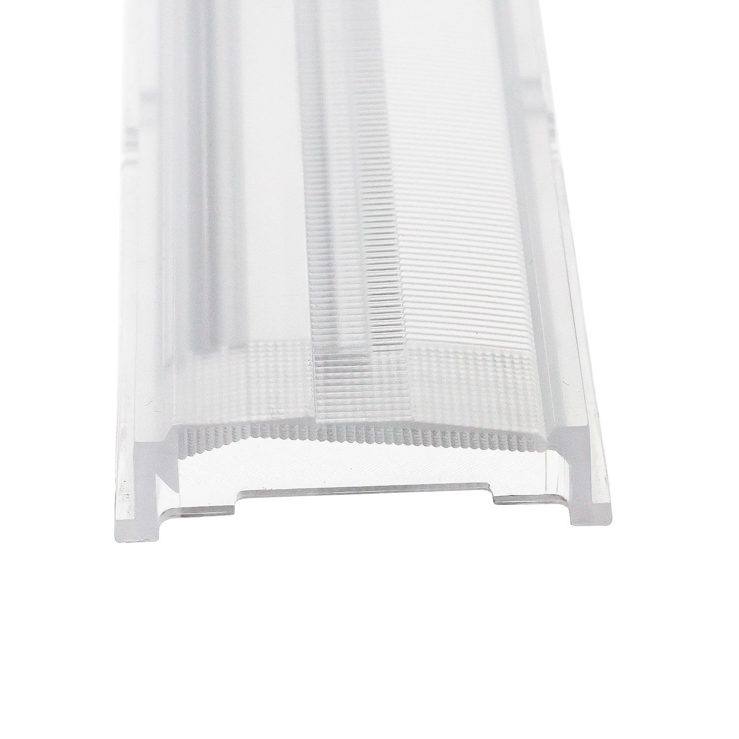 ISOLED Einschubcover 25° Linse asymmetrisch für 3-Phasen Linearleuchte prismatisch, 120cm - 2