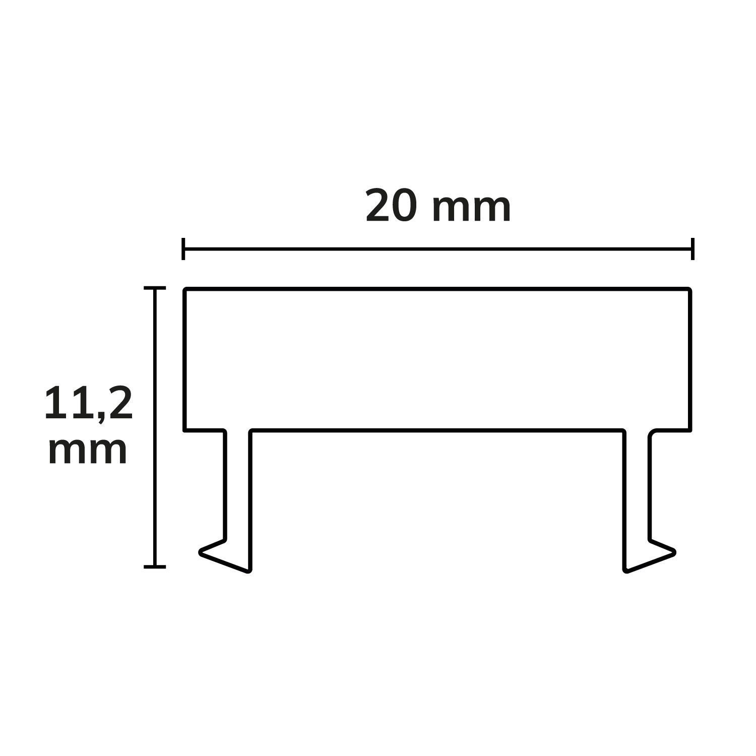ISOLED LED Profil GROUND-OUT16, befahrbar, Aluminium eloxiert, 200cm, inkl. Abdeckung opal - 4