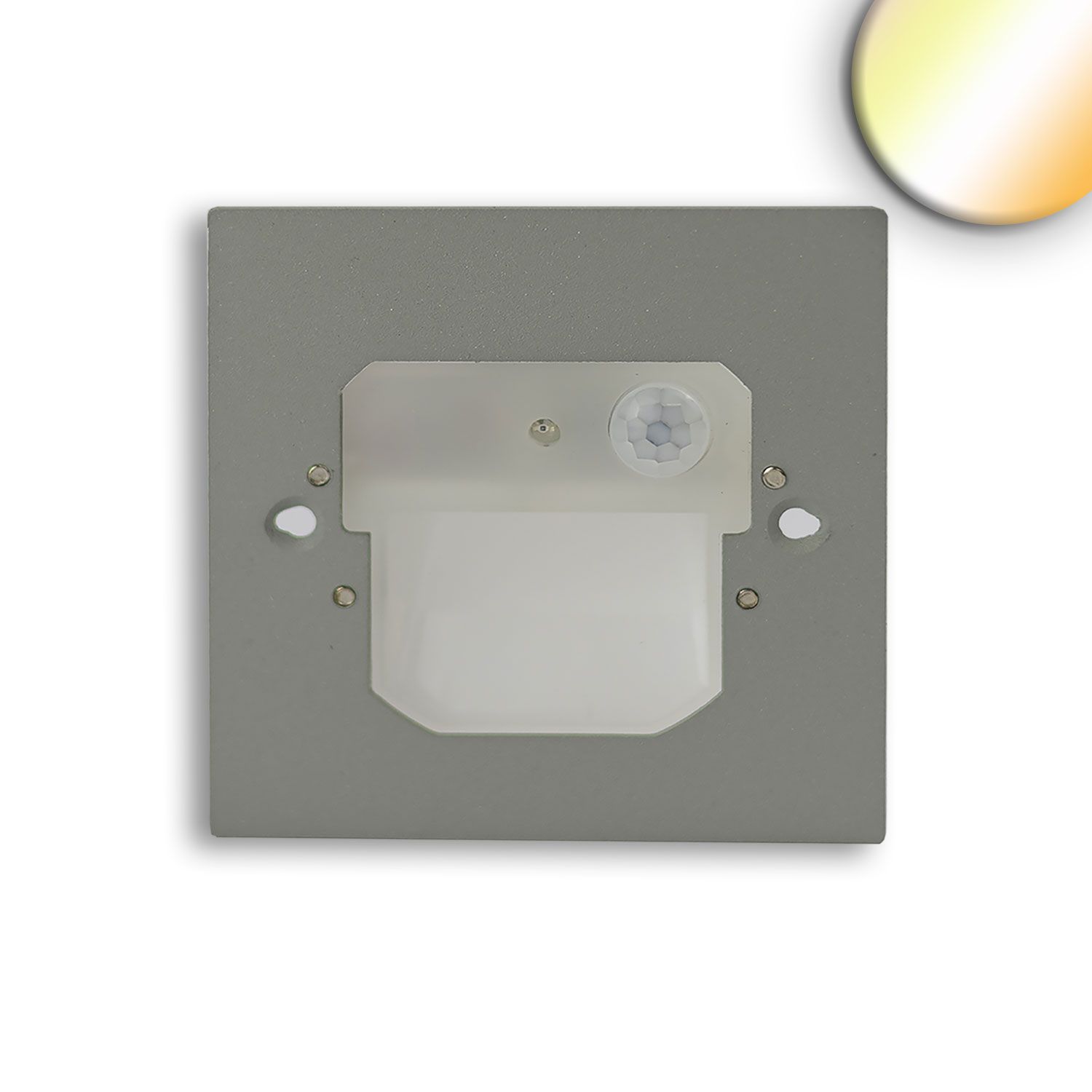 ISOLED LED Wandeinbauleuchte Sys-Wall68 230V, mit PIR Sensor, 2W, ColorSwitch 3000|4000|6000K, exkl.Cover ISOLED LED Wandeinbauleuchte Sys-Wall68 230V, mit PIR Sensor, 2W, ColorSwitch 3000|4000|6000K, exkl.Cover - 1