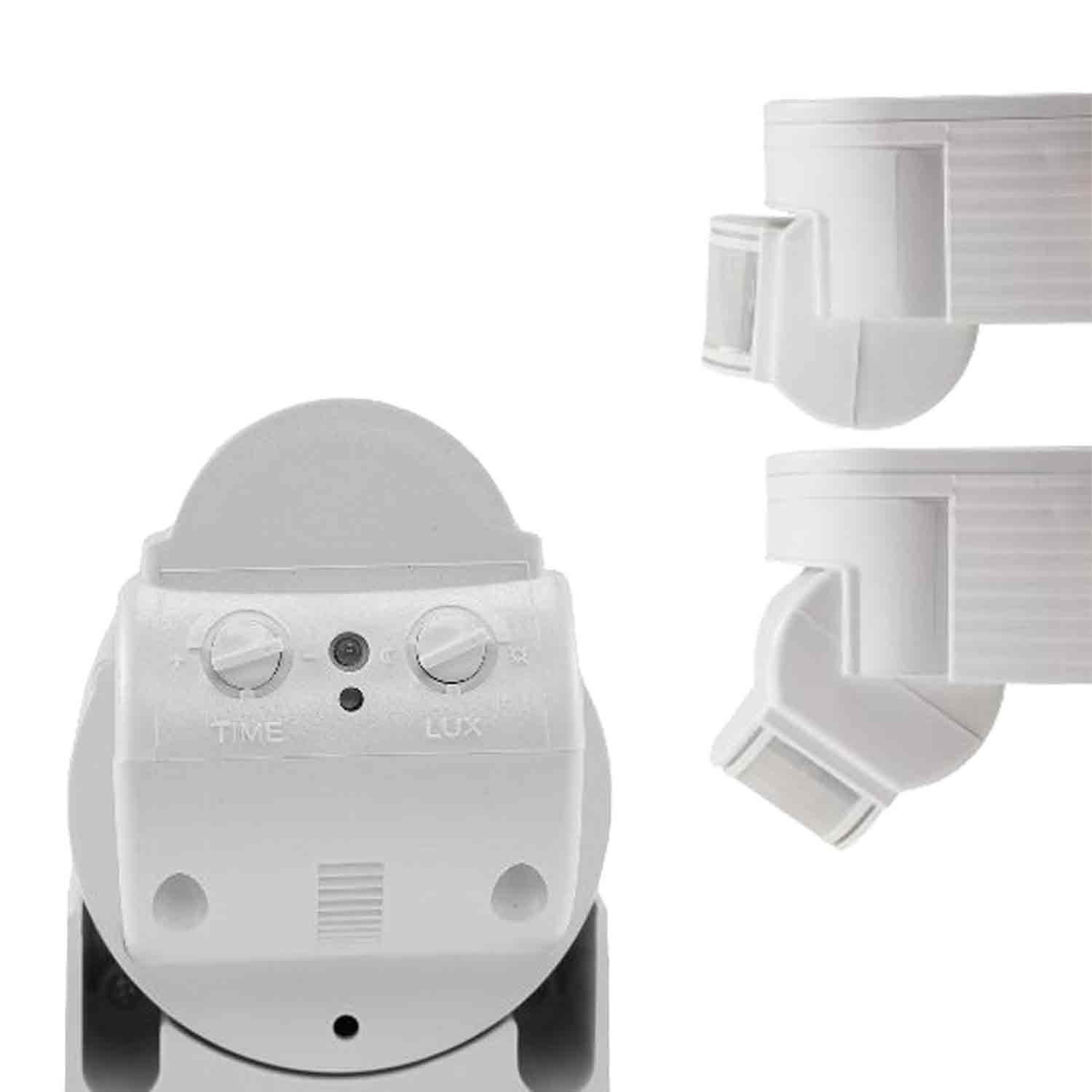 ISOLED PIR Bewegungsmelder weiß, 230V, max. 4A, 180° max. 10m Detektionsradius, IP44, Aufputzmontage - 2