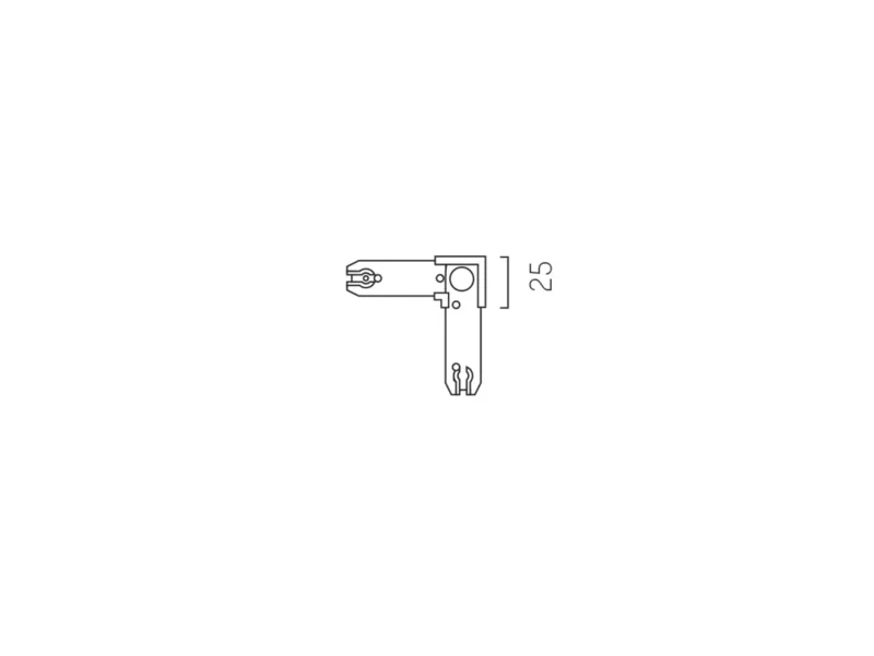 Molto Luce VOLARE ECKVERBINDER (chrom) - Produktbild 2