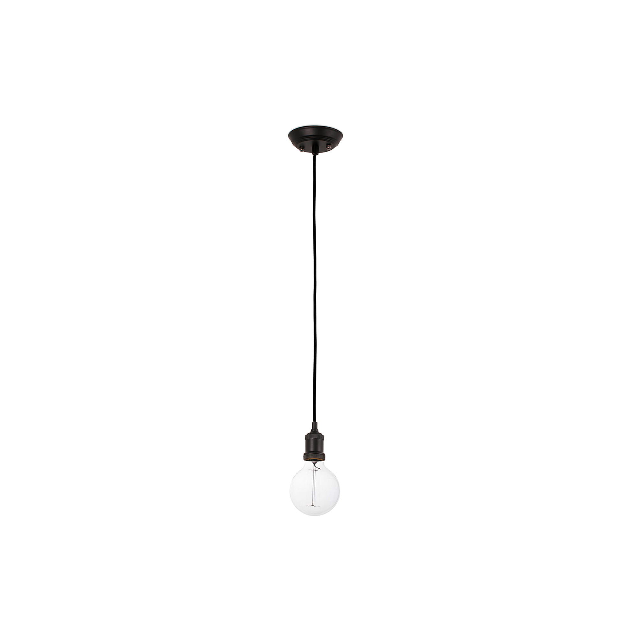 Faro HAKA 250 Pendelleuchte schwarz/rattan - 6
