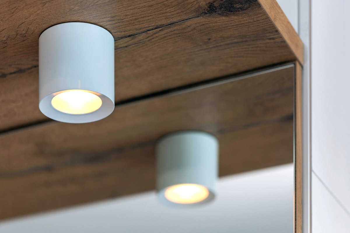 Loxone LED Aufbauspot WW Weiß - 2