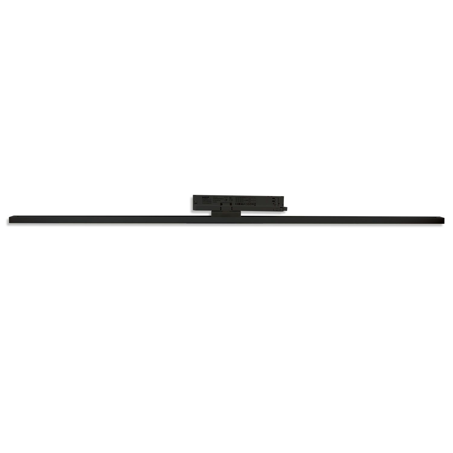 ISOLED 3-PH Linearleuchte prismatisch, 120cm, 42-56W, schwarz, 3000|3500|4000K, CRI90 - 2
