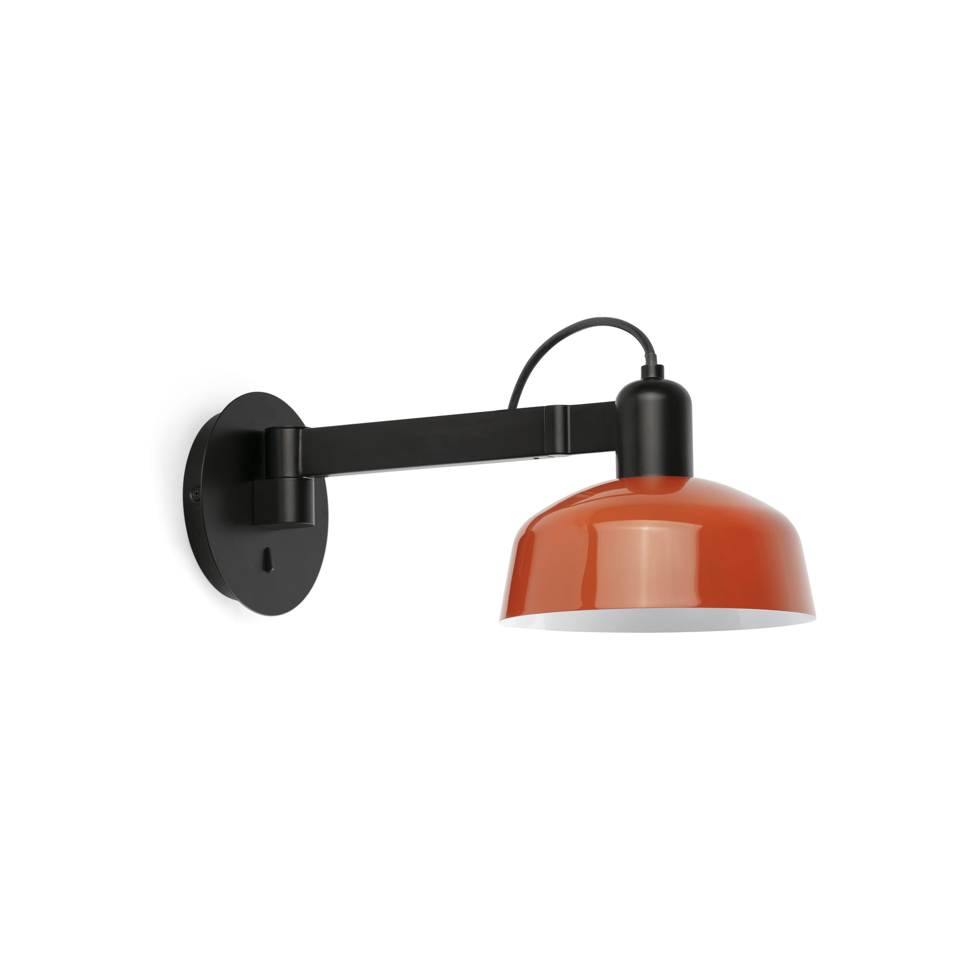 Faro TATAWIN Orange-rot Metall Wandleuchte mit Wandarm - Produktbild 1