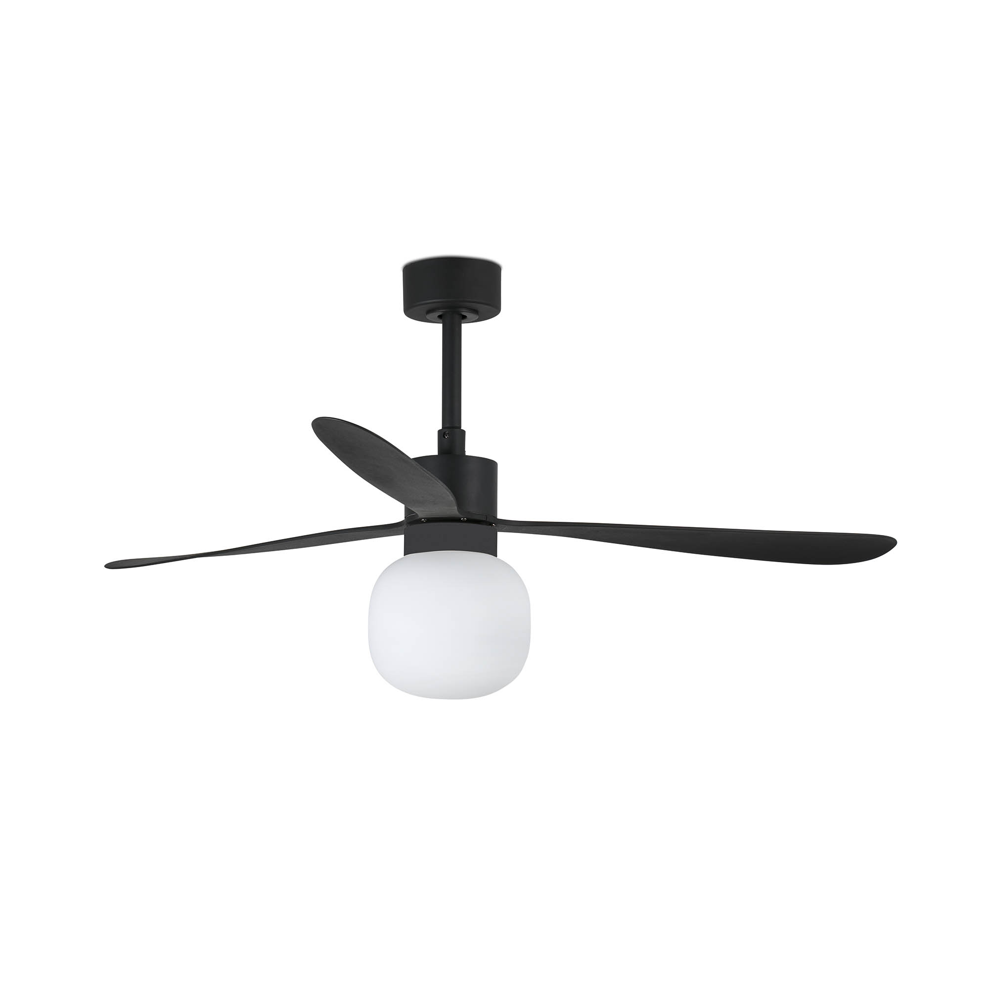 Faro AMELIA BALL Ventilator schwarz/schwarz Wall Control 2700K - Produktbild 1