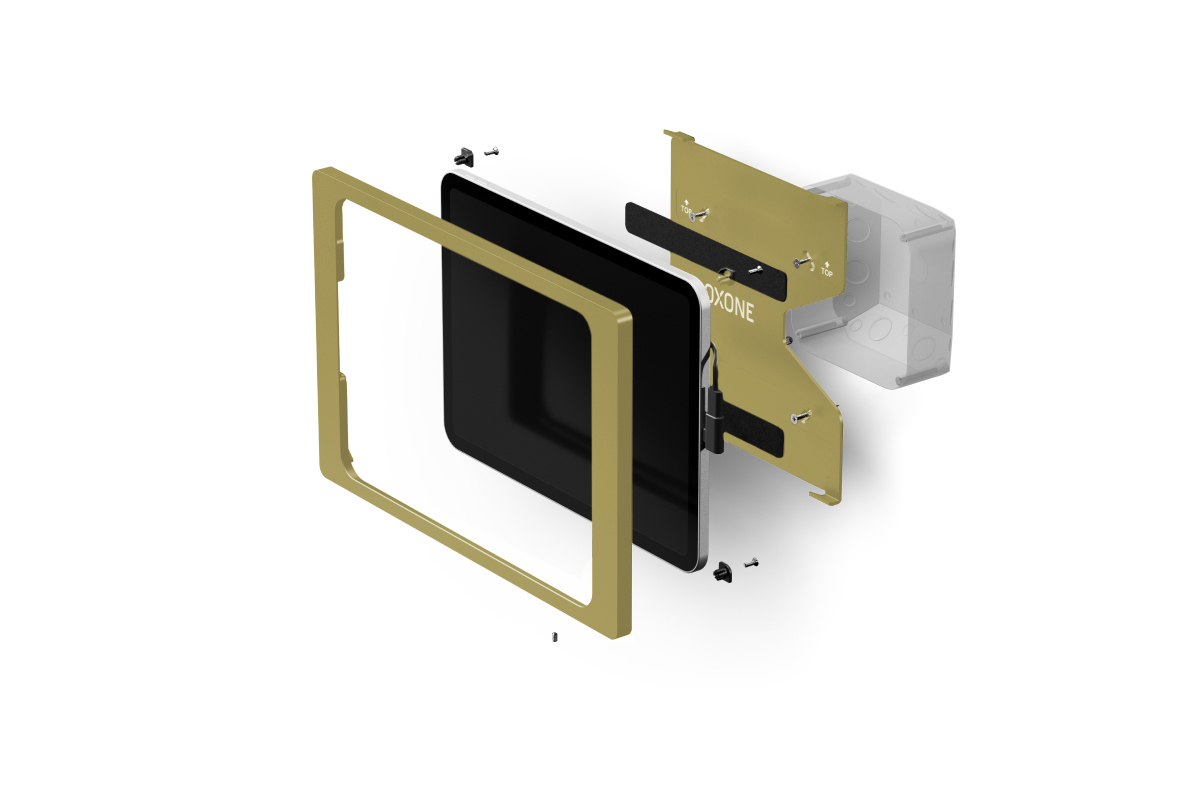 Loxone iPad Wallmount 10,9" Gold - Produktbild 4