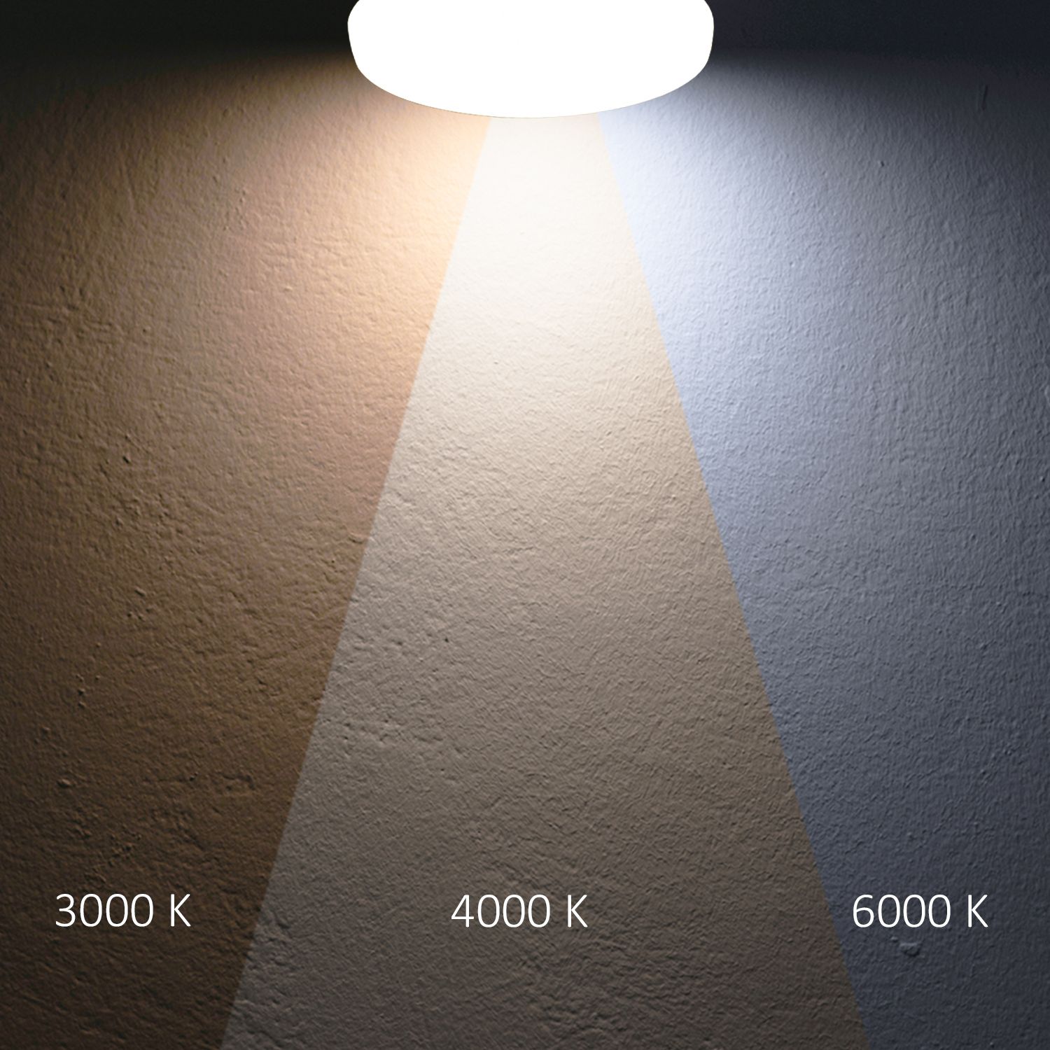 ISOLED LED Deckenleuchte 13|18W, weiß rund, DN280, IP64, 120lm/W, ColorSwitch 3000|4000|6000K - 4
