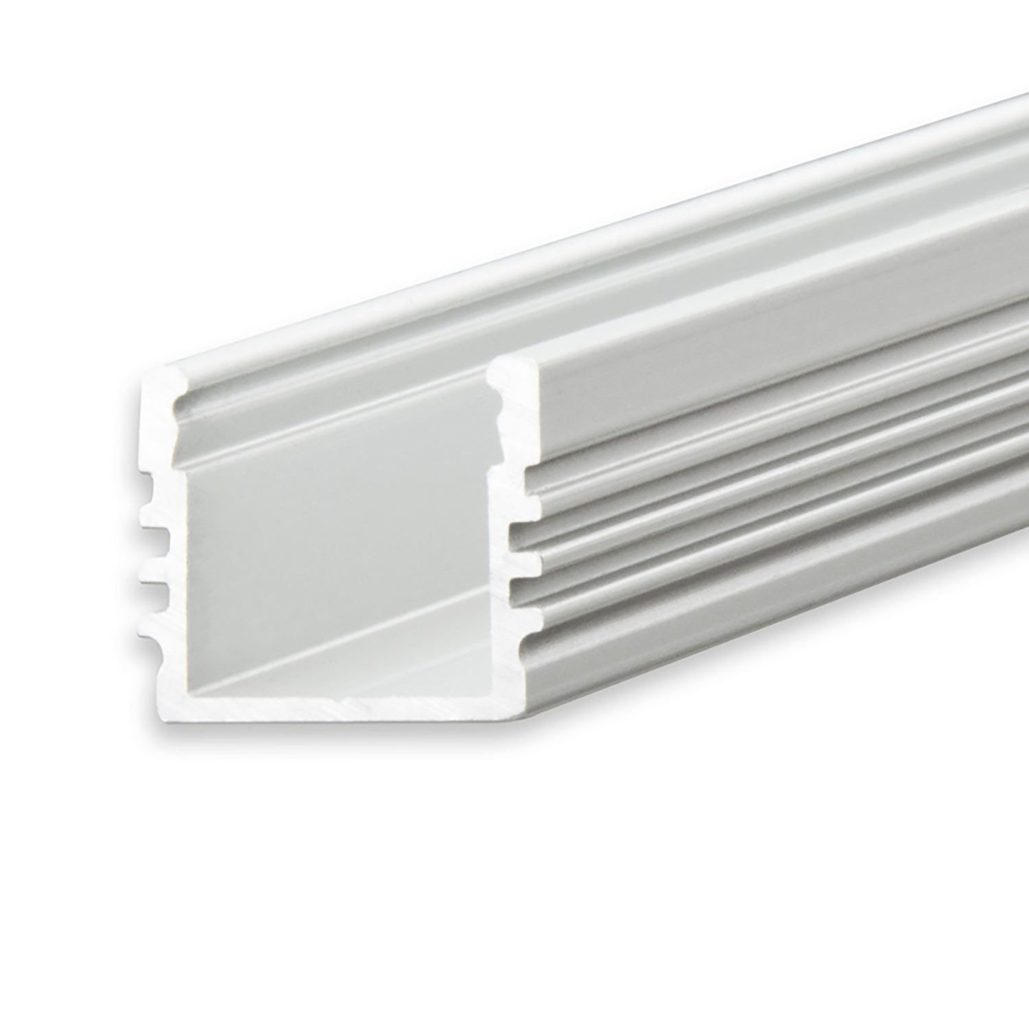 ISOLED LED Aufbauprofil SURF12 Aluminium eloxiert, 300cm - 1