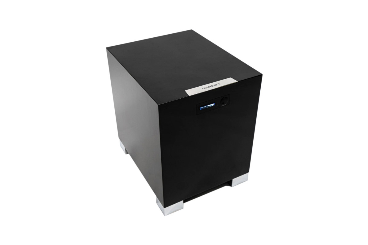Quadral Qube Orkus DSP schwarz Hochglanz - Produktbild 1