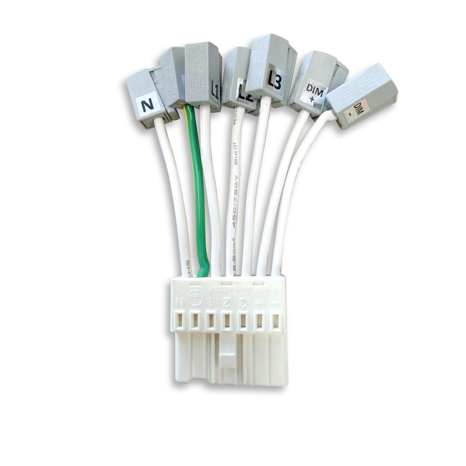 ISOLED FastFix LED Linearsystem R XL Einspeiseadapter 7-polig, 15A ISOLED FastFix LED Linearsystem R XL Einspeiseadapter 7-polig, 15A - 1