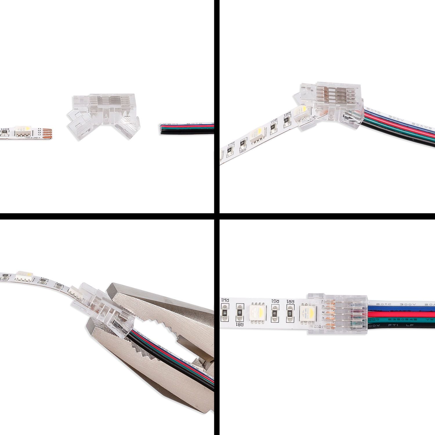 ISOLED Kontakt-Verbinder (max. 5A) K3-510 für 5-pol. IP20 Flextripes mit Breite 10mm - 2