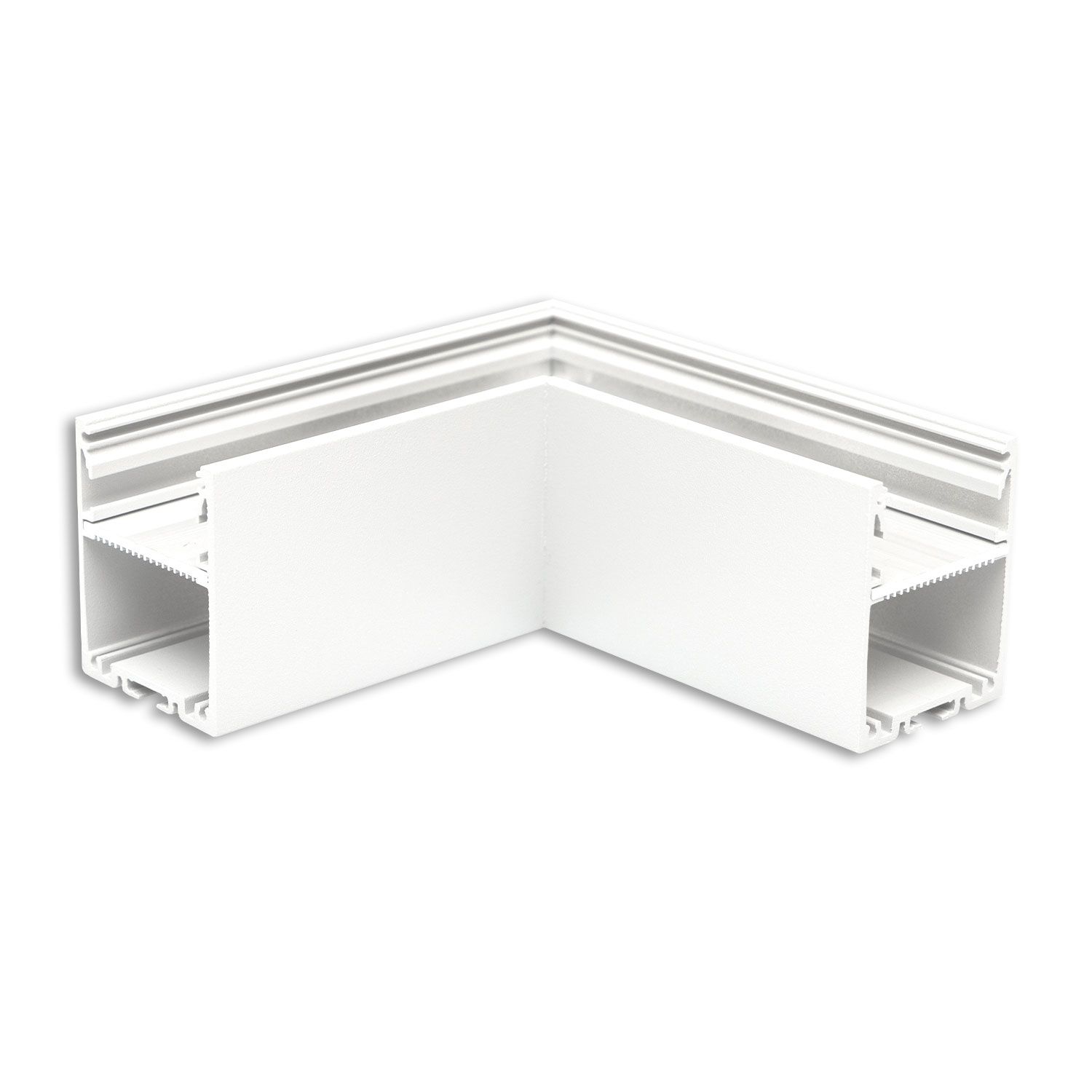 ISOLED LAMP30V1 90° Eck, geschweißt, 120x120mm, weiß RAL 9003, exkl. Cover ISOLED LAMP30V1 90° Eck, geschweißt, 120x120mm, weiß RAL 9003, exkl. Cover - 1