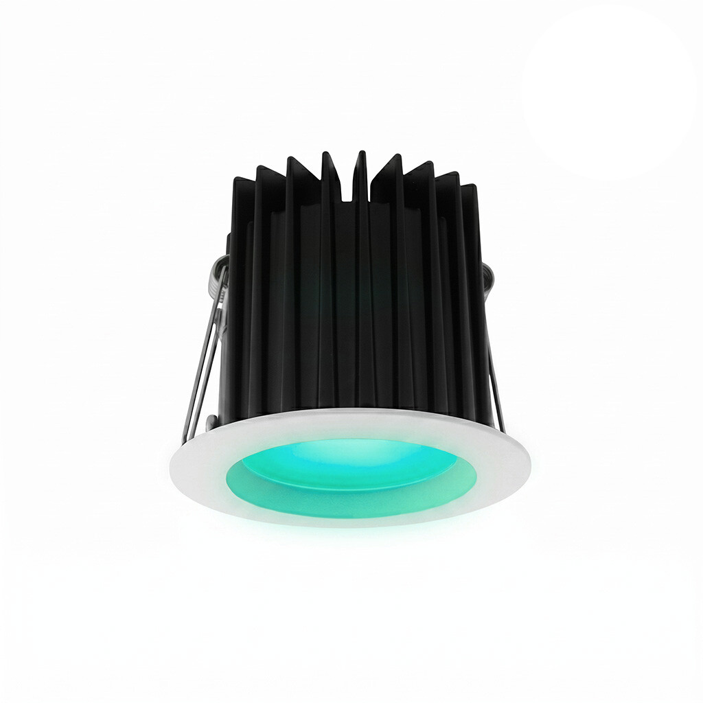 Emilum LED-Spot 24V, 10W, RGBW/3000K, CRI90 Weiß - 5