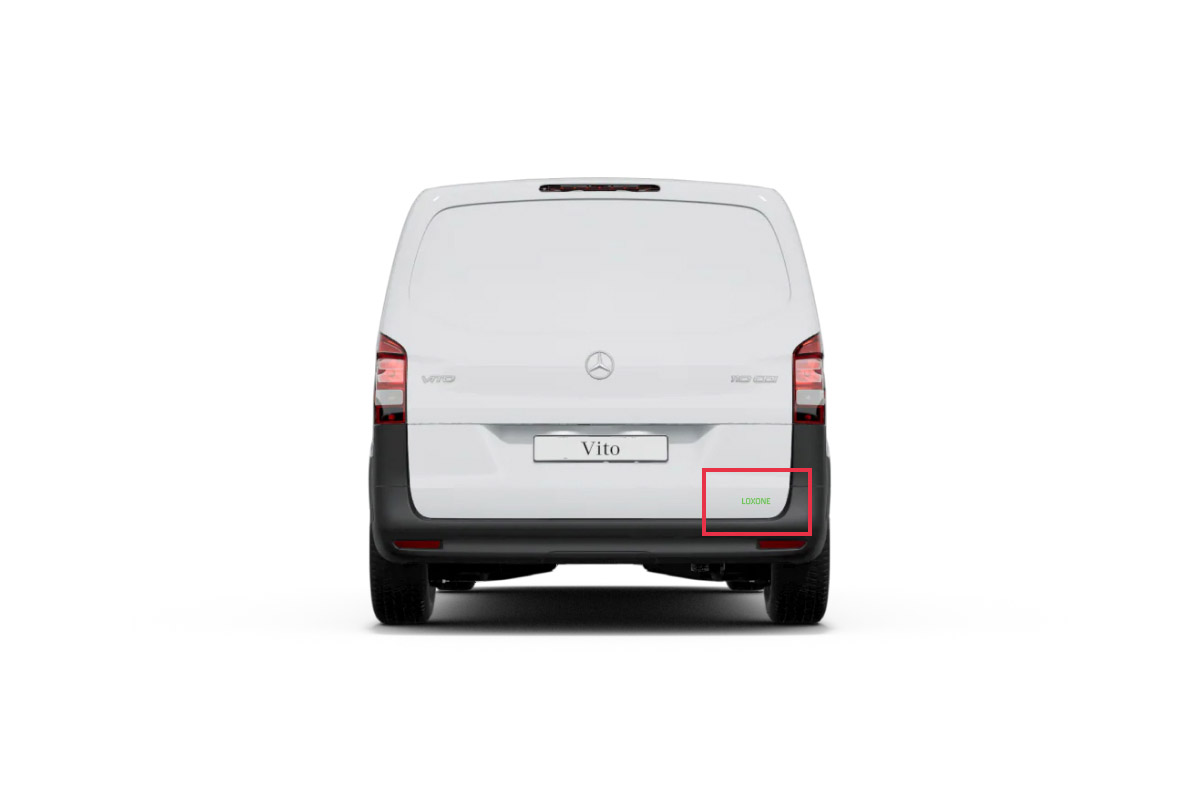Loxone Autoaufkleber Logo S Grün - Produktbild 1