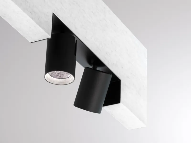Molto Luce BAFFEL SPOT (schwarz) - Produktbild 1