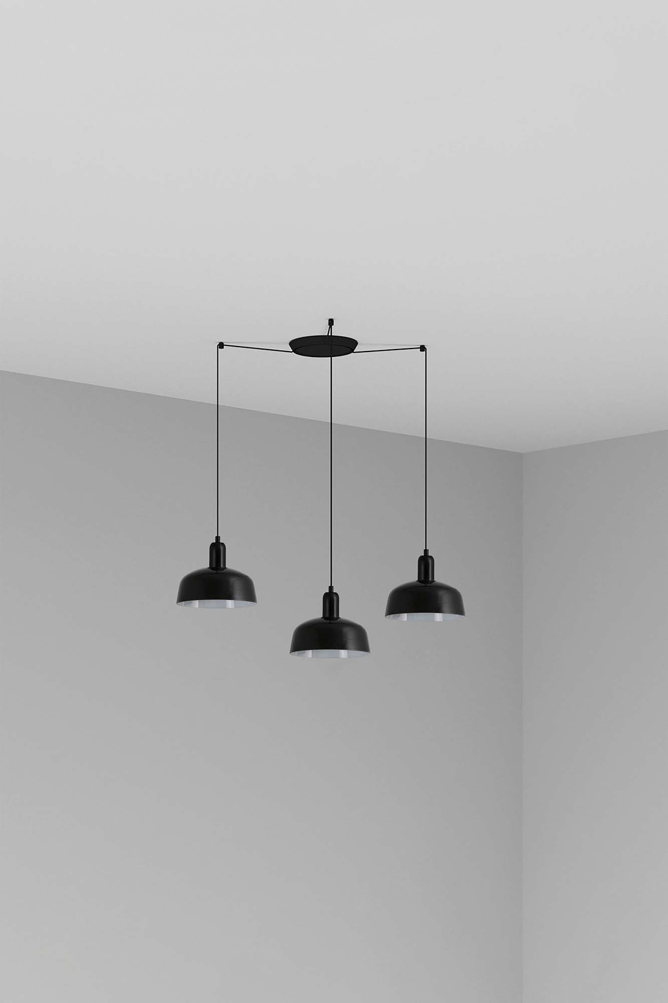 Faro TATAWIN S Metall 3L Pendelleuchte schwarz Faro TATAWIN S Metall 3L Pendelleuchte schwarz - 1