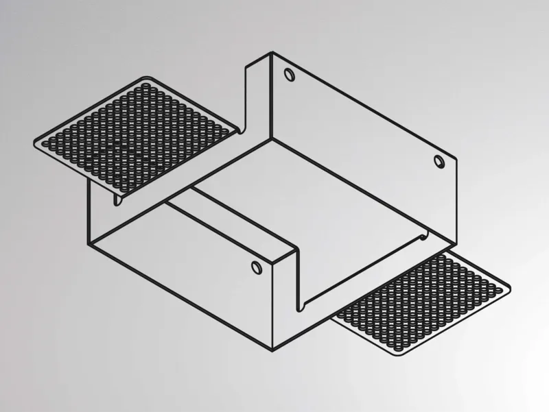 Molto Luce GRID EINBAURAHMEN RAHMENLOS (weiß) Molto Luce GRID EINBAURAHMEN RAHMENLOS (weiß) - Produktbild 1