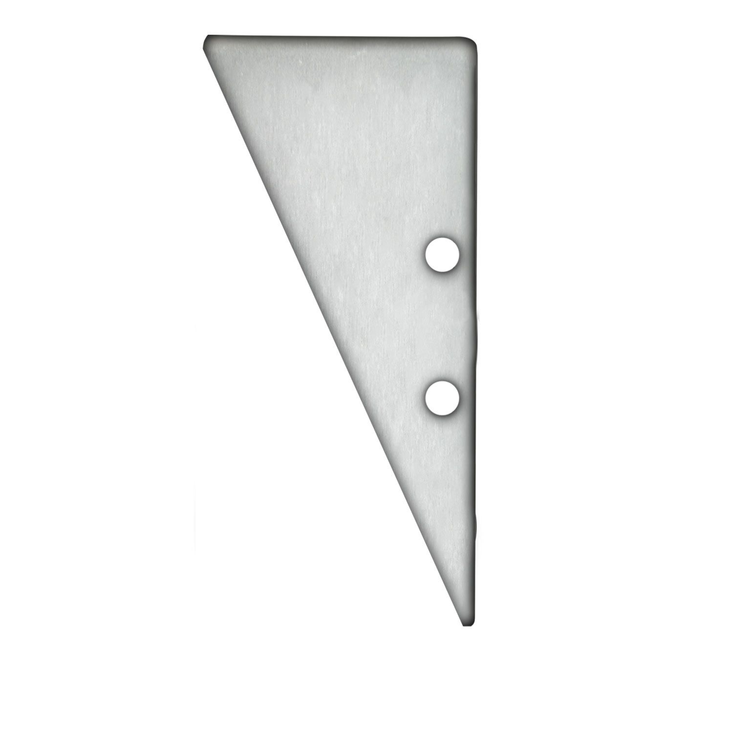 ISOLED Endkappe EC91 Aluminium eloxiert für Profil HIDE TRIANGLE inkl. Schrauben ISOLED Endkappe EC91 Aluminium eloxiert für Profil HIDE TRIANGLE inkl. Schrauben - 1