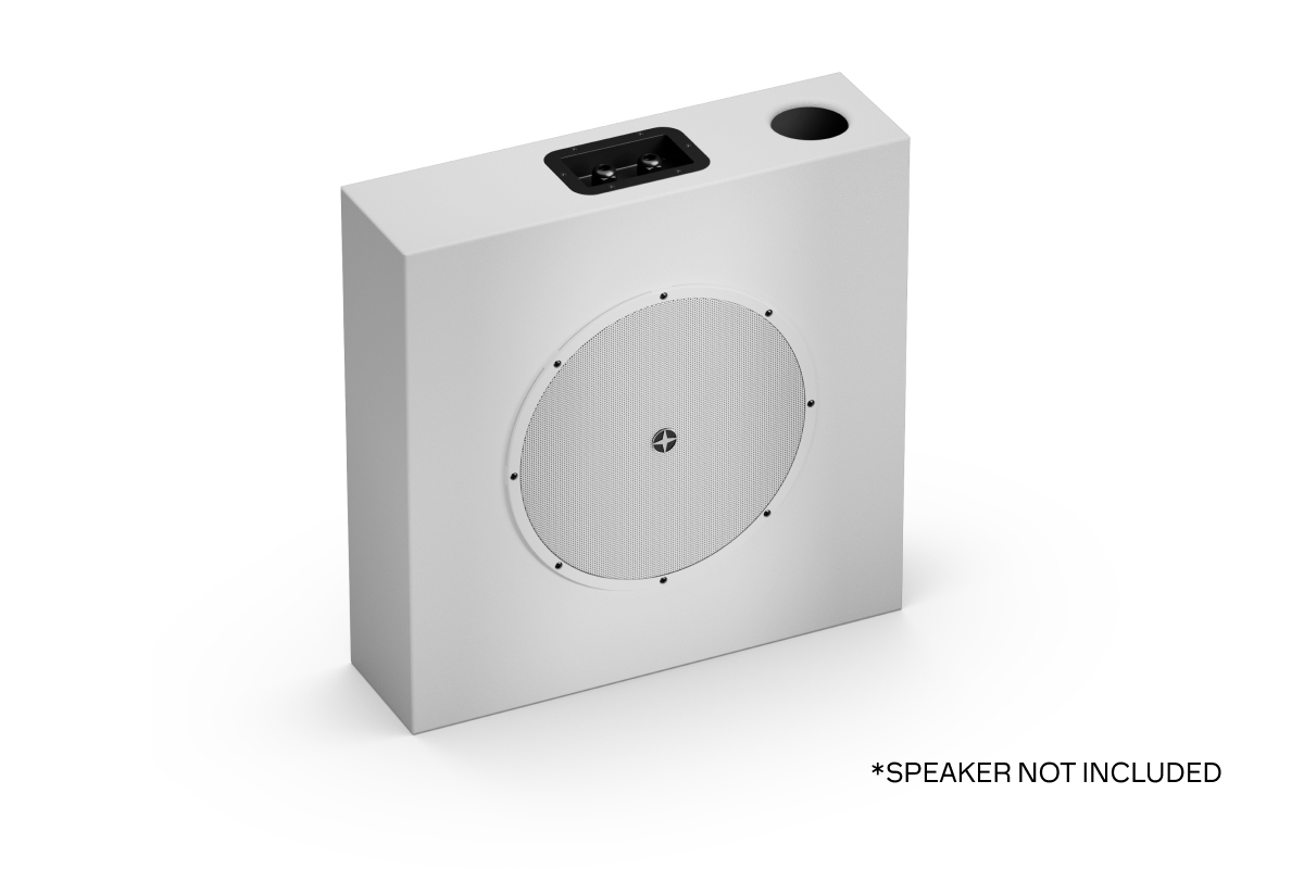 Loxone Aufbaubox für 10" Install Speaker weiß - 4