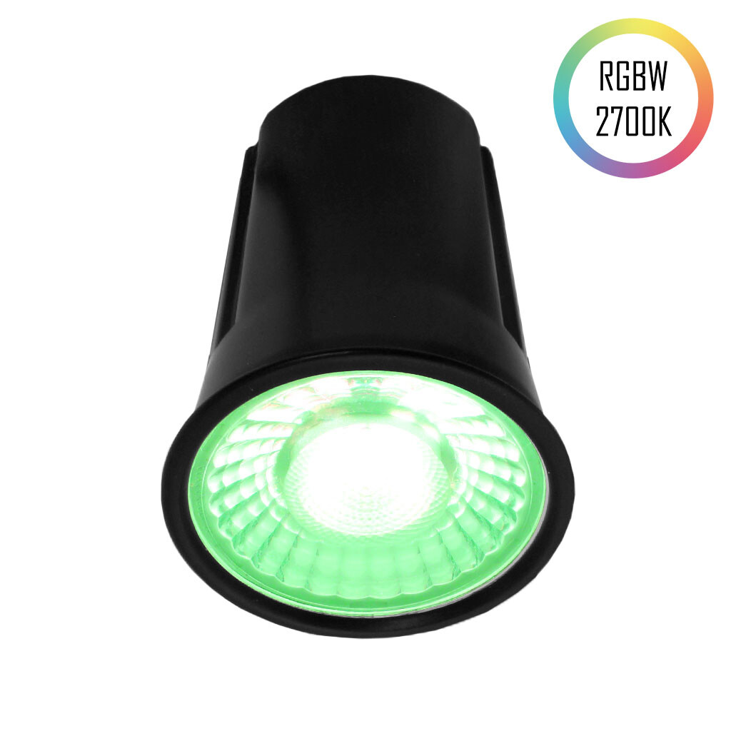 Emilum LED-Spot 24V, MR16, 7W, RGBW/2700K, CRI90 Emilum LED-Spot 24V, MR16, 7W, RGBW/2700K, CRI90 - Produktbild 1
