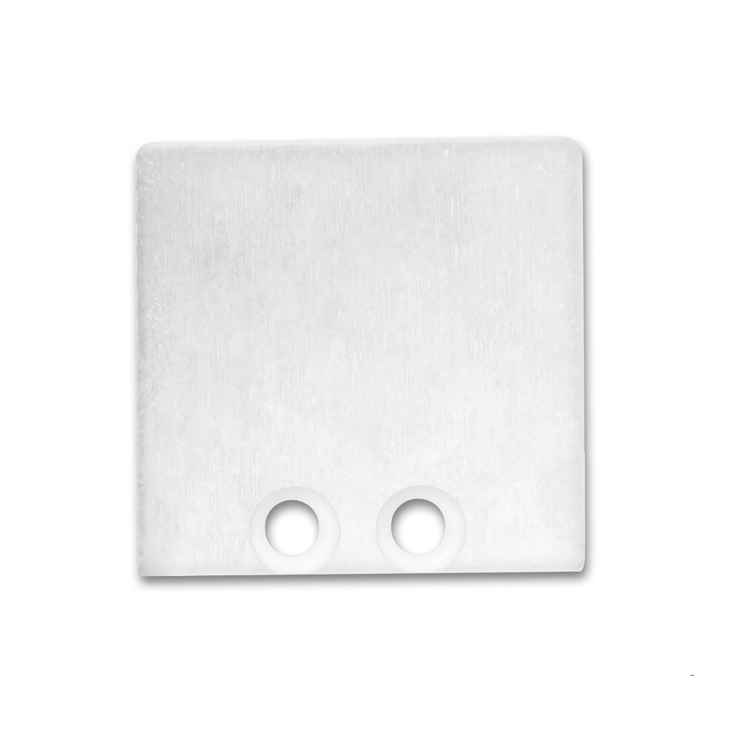ISOLED Endkappe EC 58W weiß RAL 9010 für Profil SURF16, 2 STK, inkl. Schrauben - 1