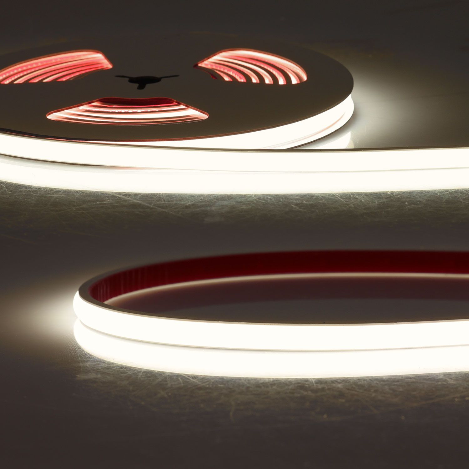 ISOLED LED FC930 24V Flextube 10 W, IP66, 3000K, 2,5m Rolle, 240 LED/m, MiniAmp, MiniCut - 1