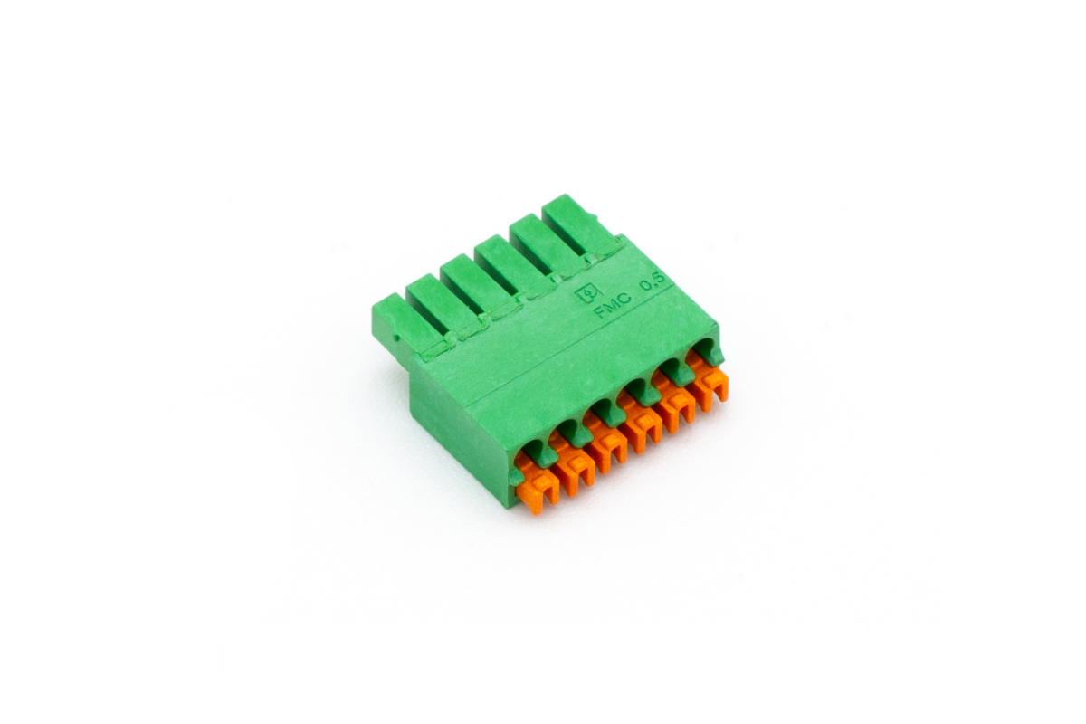 Loxone Push-Steckklemme Grün 6fach (Multi Extension) - Produktbild 1