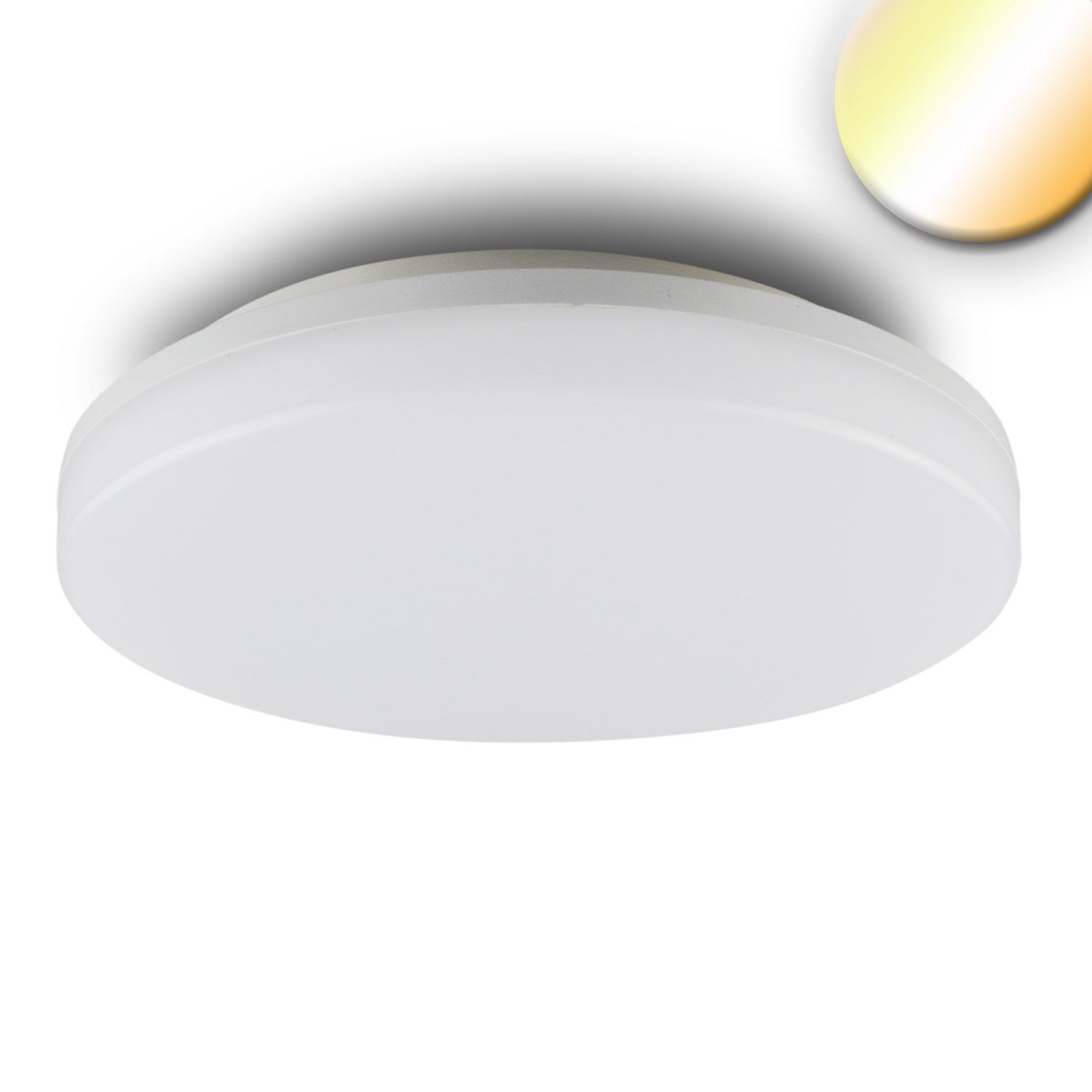 ISOLED LED Decken/Wandleuchte mit HF-Bewegungssensor 24W, weiß, rund, IP54, ColorSwitch 3000|4000K ISOLED LED Decken/Wandleuchte mit HF-Bewegungssensor 24W, weiß, rund, IP54, ColorSwitch 3000|4000K - 1