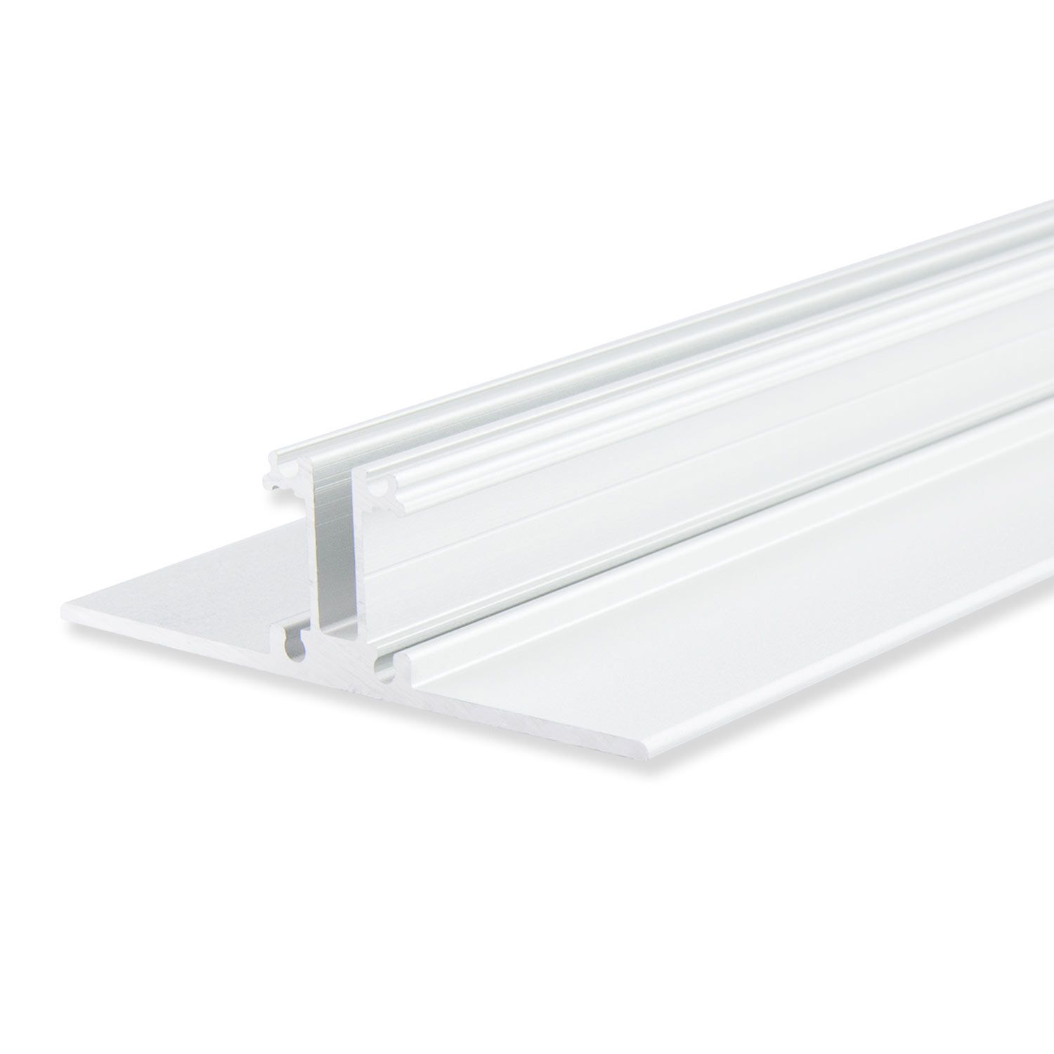 ISOLED LED Leuchtenprofil 2SIDE Aluminium pulverbeschichtet weiß, 200cm - 1