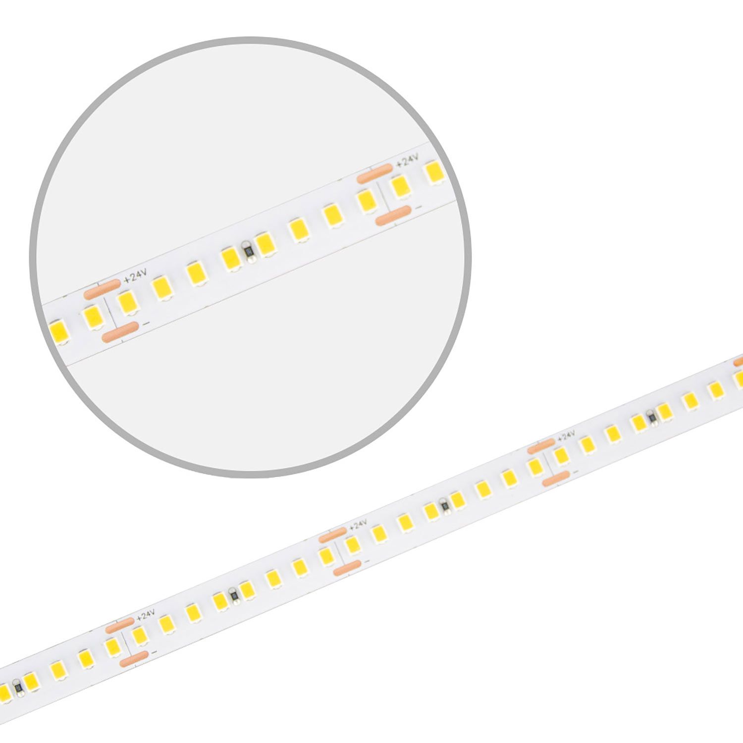 ISOLED LED HEQ960 Flexband High Bright, 24V DC, 17W, IP20, 6000K, 160 lm/W, 5m Rolle, 160 LED/m - 1