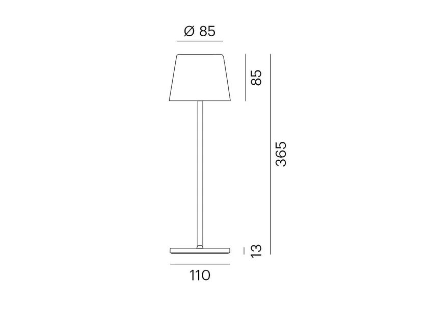 Molto Luce AESTA ACCU T (anthrazit) - 2