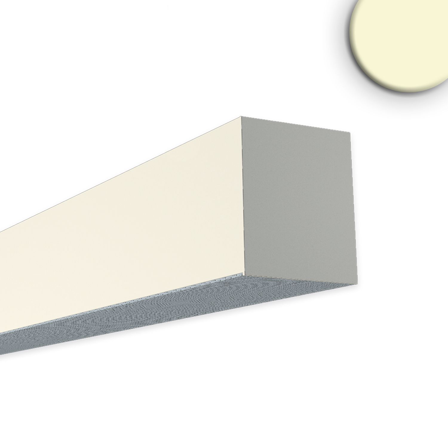 ISOLED PROLAMP 40Dhm Aufbau Rechteck 124W weiß, 2000x2000mm, opal+, TRIAC dimmbar, 3000K, 6-teilig - 1