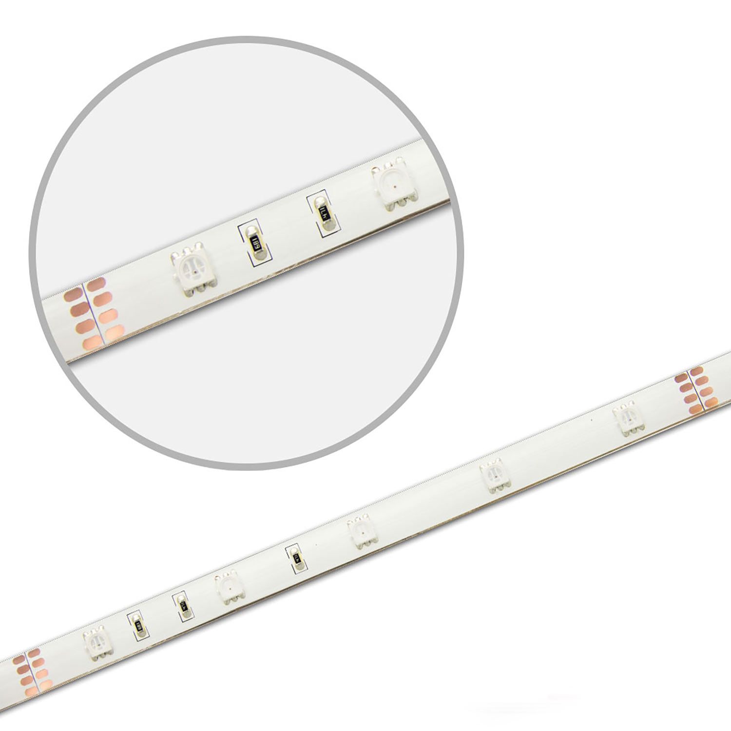 ISOLED LED AQUA-RGB Flexband, 24V DC, 7,2W, IP68, 5m Rolle, 30 LED/m - 2