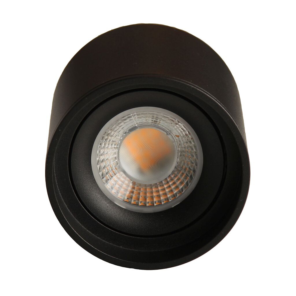 Emilum LED Ceiling Spot 24V, 8W, 2200K/5700K, CRI90 (Tuneable White, CCT) Schwarz - Produktbild 6