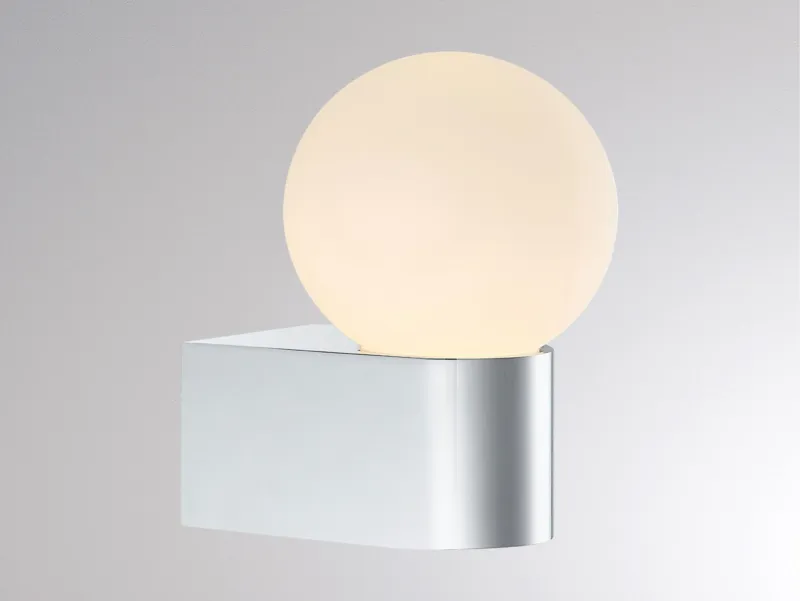 Molto Luce LANU ROUND W (chrom/weiß) Molto Luce LANU ROUND W (chrom/weiß) - Produktbild 1