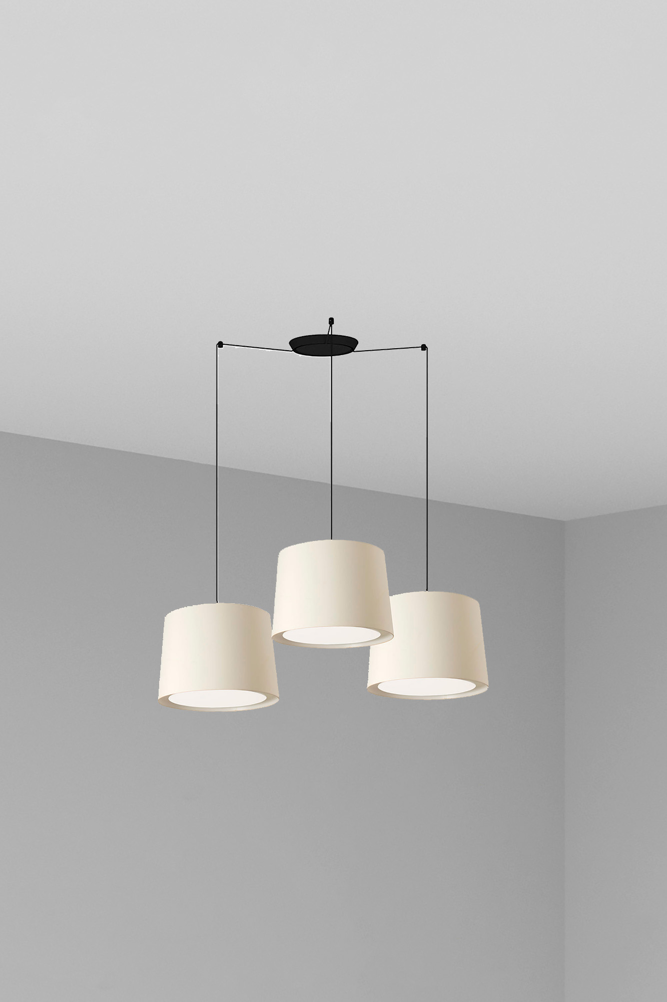 Faro CONGA 3L Pendelleuchte weiß Faro CONGA 3L Pendelleuchte weiß - 1