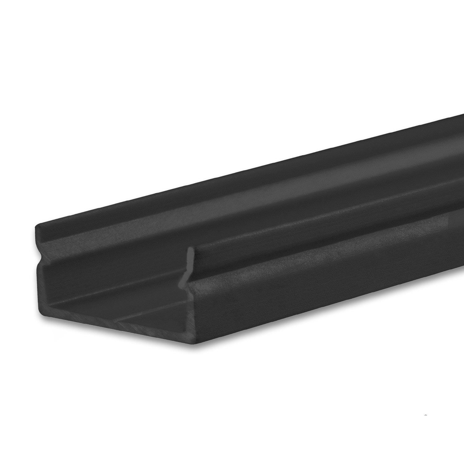 ISOLED LED Aufbauprofil PURE14 S Aluminium schwarz RAL 9005, 200cm ISOLED LED Aufbauprofil PURE14 S Aluminium schwarz RAL 9005, 200cm - 1