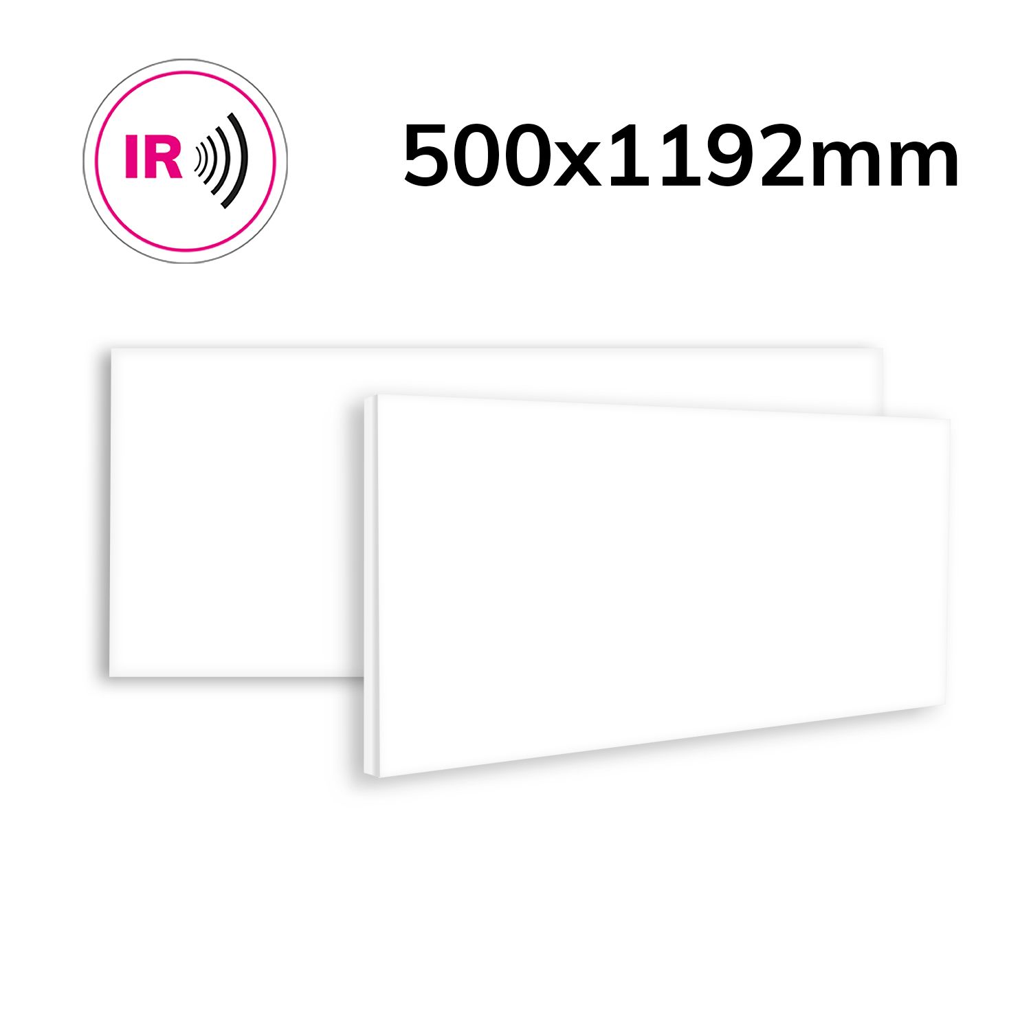 ISOLED Infrarot-Panel BEST STANDARD, 500x1192mm, 580W ISOLED Infrarot-Panel BEST STANDARD, 500x1192mm, 580W - 1