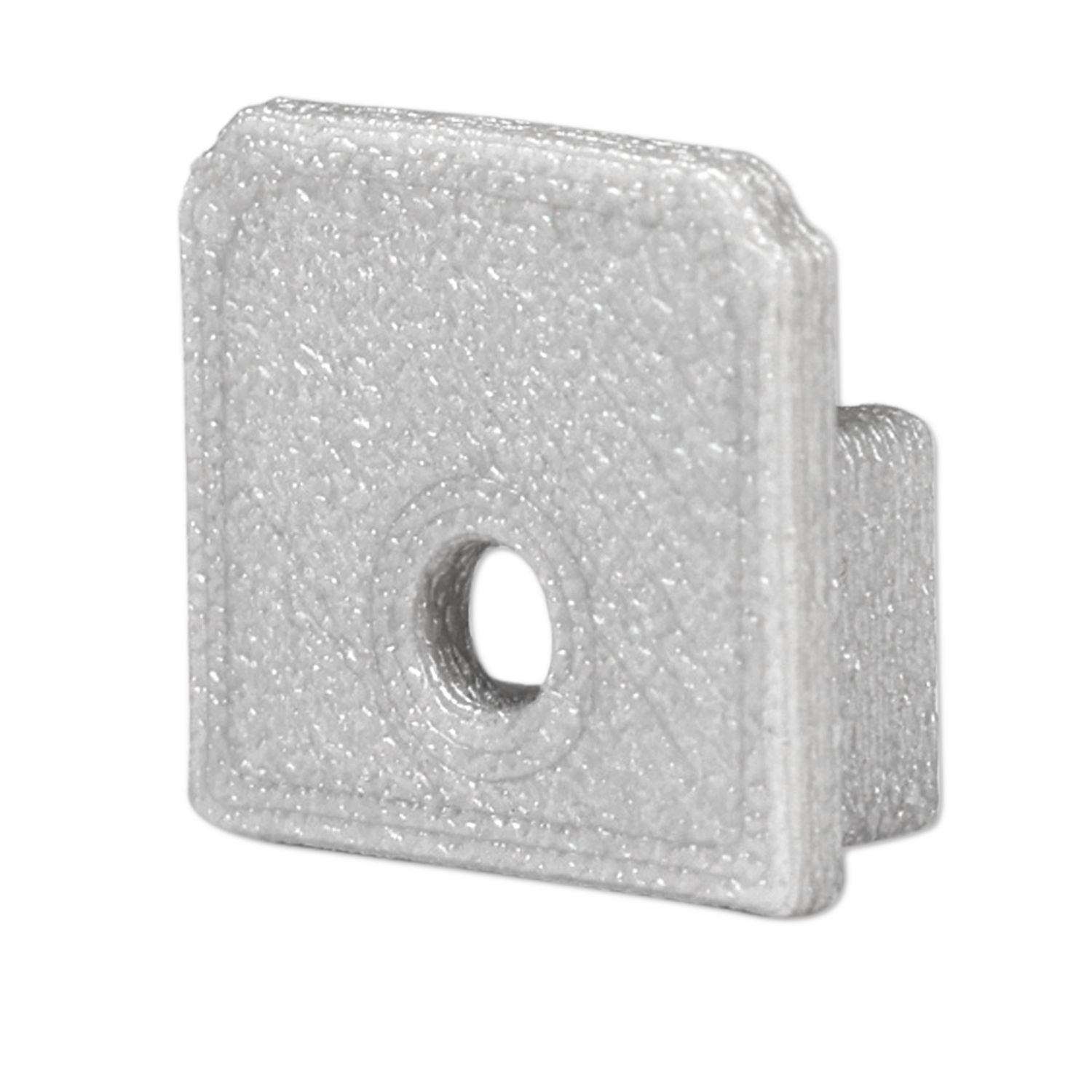 ISOLED Endkappe E209 für LED Trockenbau T-Profil 14, mit Kabeldurchführung, 1STK - 1