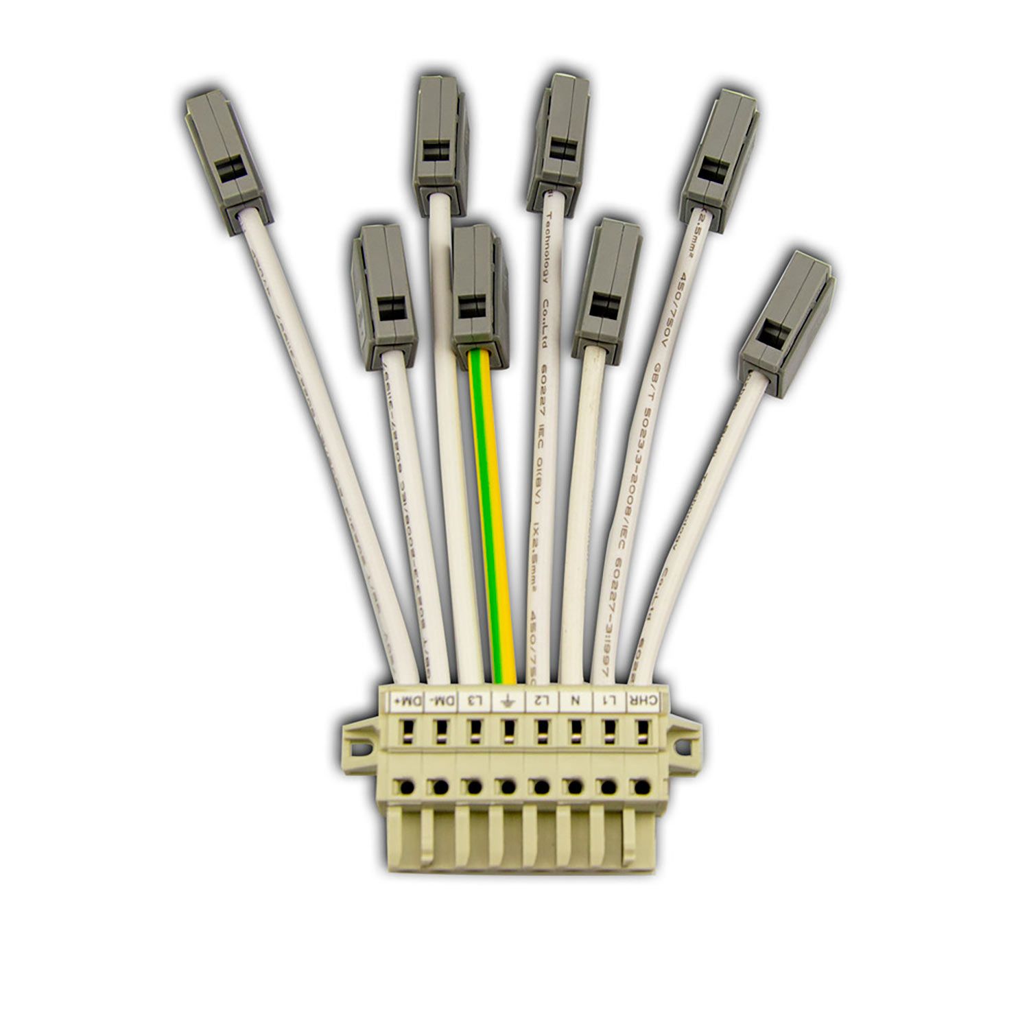 ISOLED FastFix LED Linearsystem Einspeiseadapter 8-polig, 15A - 1