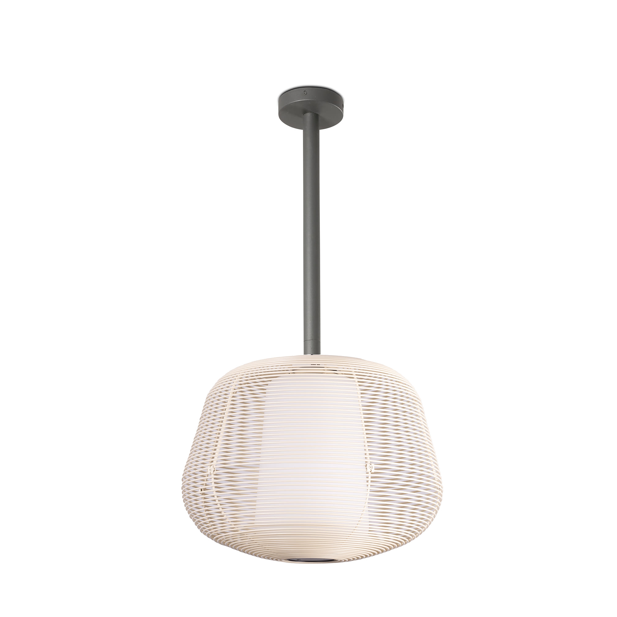 Faro NARA M Pendelleuchte fest beige 1xE27 Faro NARA M Pendelleuchte fest beige 1xE27 - 1