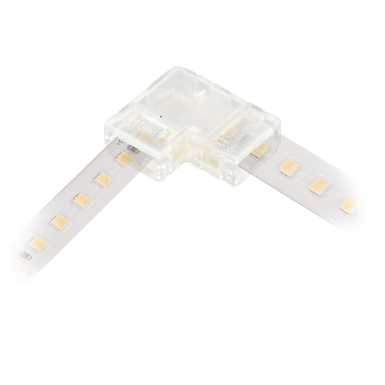 ISOLED Kontakt-Eckverbinder (max. 5A) K2-310-COB für 3-pol. IP20 Flexstripes mit Breite 10mm - 2